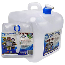 5.3 Gal WaterStorageCube BPA Free Collapsible Water Container with Spigot