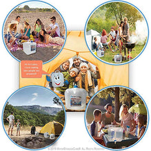 2 Pack 1.3 Gal WaterStorageCube BPA Free Collapsible Water Container with Spigot