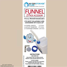 Funnel Spout 2-Pack Accessory for Collapsible Water Containers